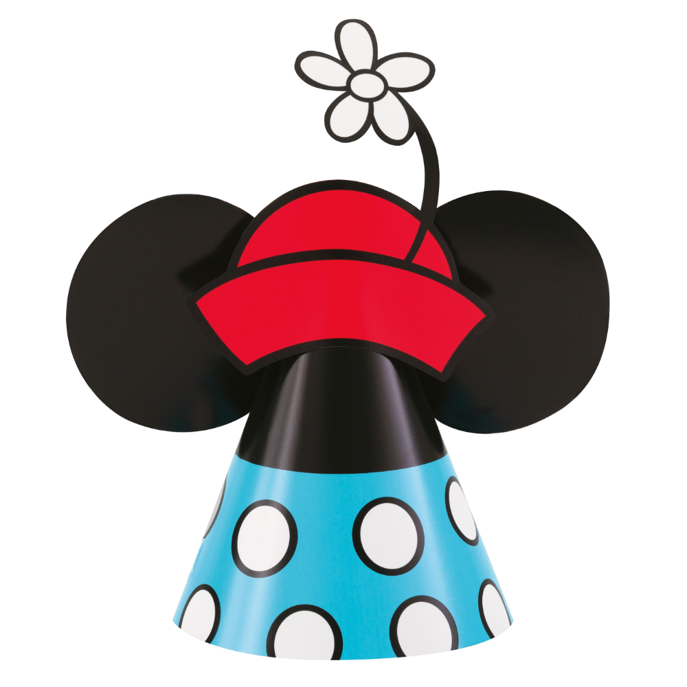 Mickey Mouse Paper Hats 8ct - Image 2